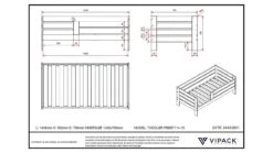 Peuter Bed 71 -Slaapcomfort Winkel Baby Bed 71 wit 3