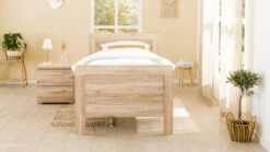 Bed Elba -Slaapcomfort Winkel Bed Elba licht eiken 2