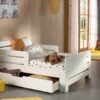 Bed Jumper Met Lade En Matras 140+60cm