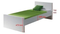 Bed Lara -Slaapcomfort Winkel Bed Lara wit 2