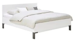 Bed Ragnar Met Hoofbord Hout -Slaapcomfort Winkel Bed Ragnar met hoofbord hout wit 2