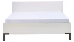 Bed Ragnar Met Hoofbord Hout -Slaapcomfort Winkel Bed Ragnar met hoofbord hout wit 5