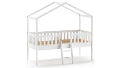 Halfhoogslaper Dallas Als Huis -Slaapcomfort Winkel Halfhoogslaper Dallas als huis wit 2