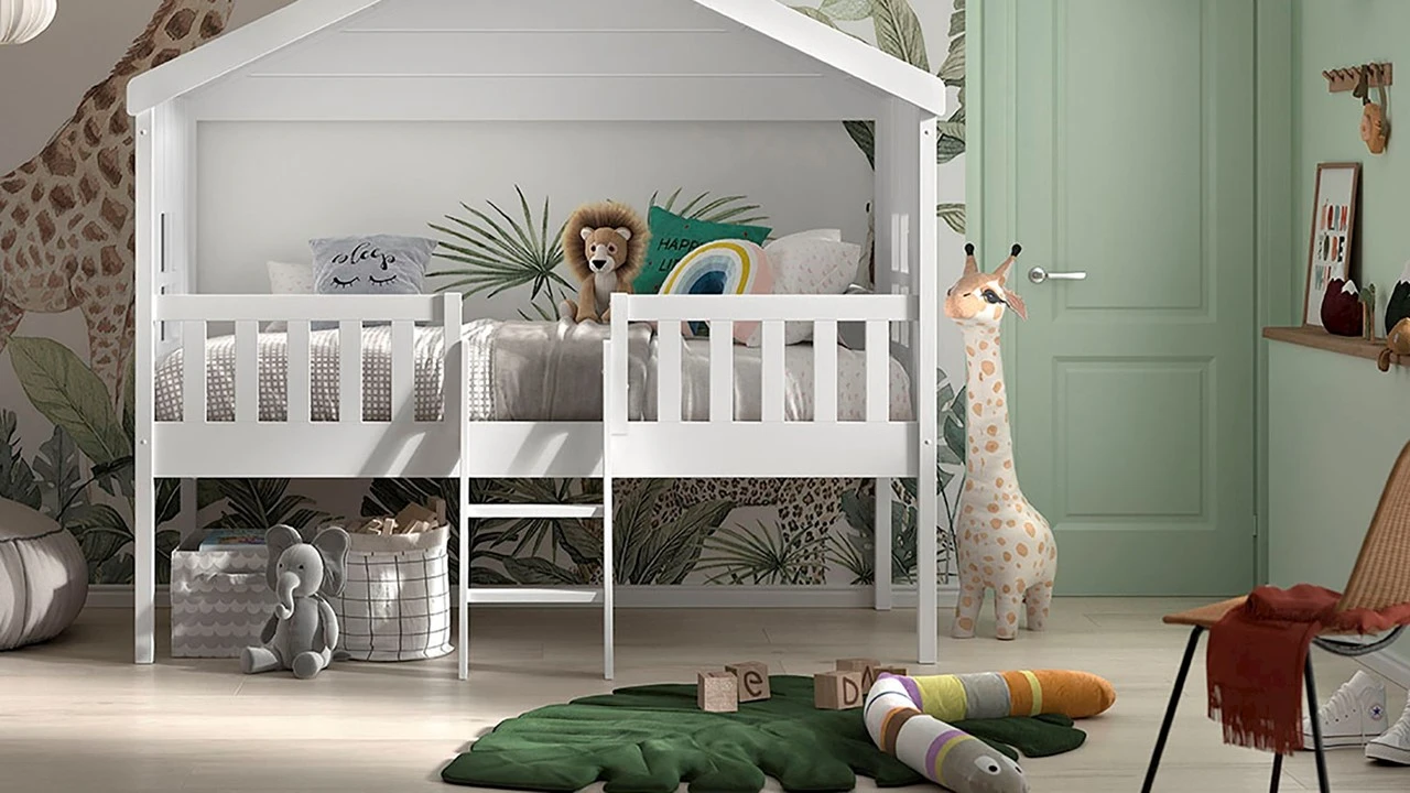 Halfhoogslaper HuisBed 2 Halfhoogslaper HuisBed - Afbeelding 2