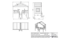 Halfhoogslaper HuisBed 7 Halfhoogslaper HuisBed -Slaapcomfort Winkel Halfhoogslaper HuisBed wit 3