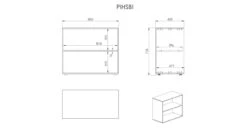 Halfhoogslaper Scott Met Bureau En Boekenkast -Slaapcomfort Winkel Halfhoogslaper Scott met bureau en boekenkast wit 5