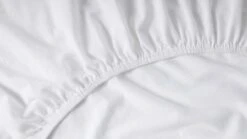 Hoeslaken Beter Bed Select Biologisch Jersey Splittopper -Slaapcomfort Winkel Hoeslaken Biologisch Jersey splittopper wit 2