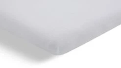 Hoeslaken Beter Bed Select Biologisch Jersey Splittopper -Slaapcomfort Winkel Hoeslaken Biologisch Jersey splittopper wit 3