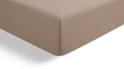 Hoeslaken Beter Bed Select Biologisch Perkal Matras -Slaapcomfort Winkel Hoeslaken Biologisch perkal matras taupe 3