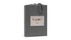 Hoeslaken Kayori Jersey Kyoto -Slaapcomfort Winkel Hoeslaken Jersey Kyoto antraciet 4