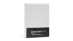Hoeslaken Beter Bed Select Perkal Splittopper -Slaapcomfort Winkel Hoeslaken Perkal splittopper wit 4