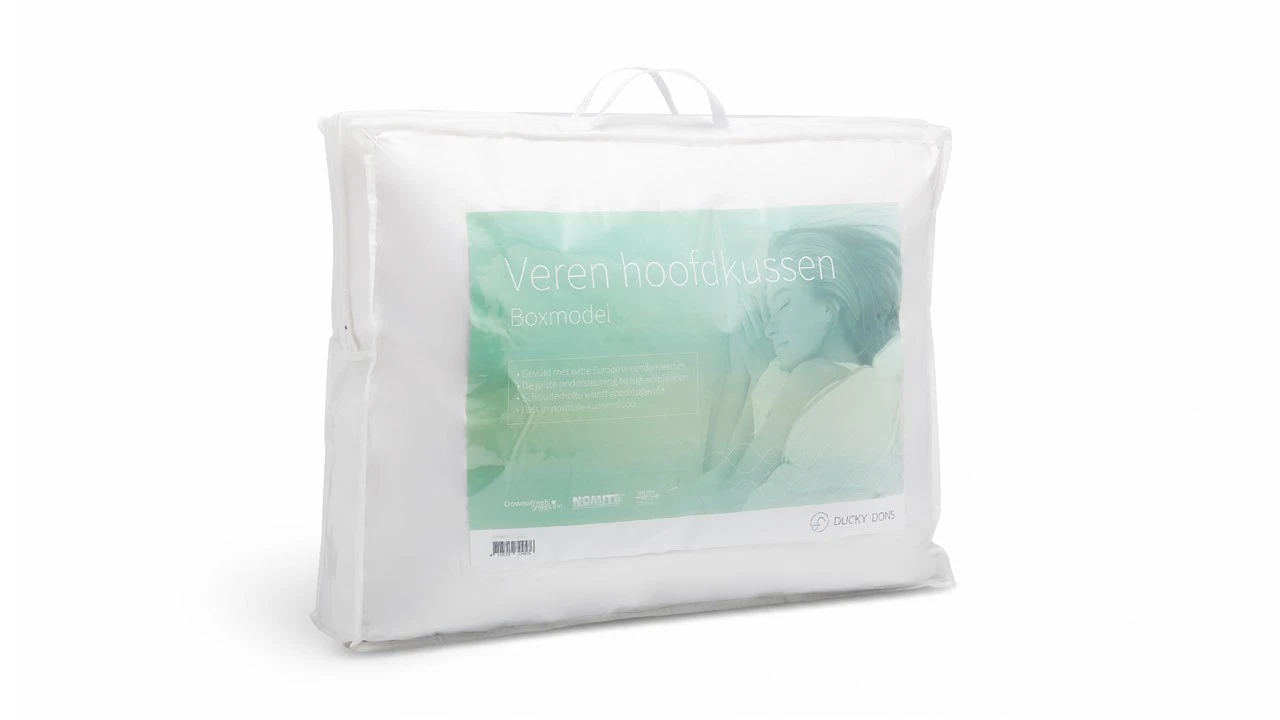 Hoofdkussen Ducky Box 1600 Gram 6 Hoofdkussen Ducky Box 1600 Gram - Afbeelding 6