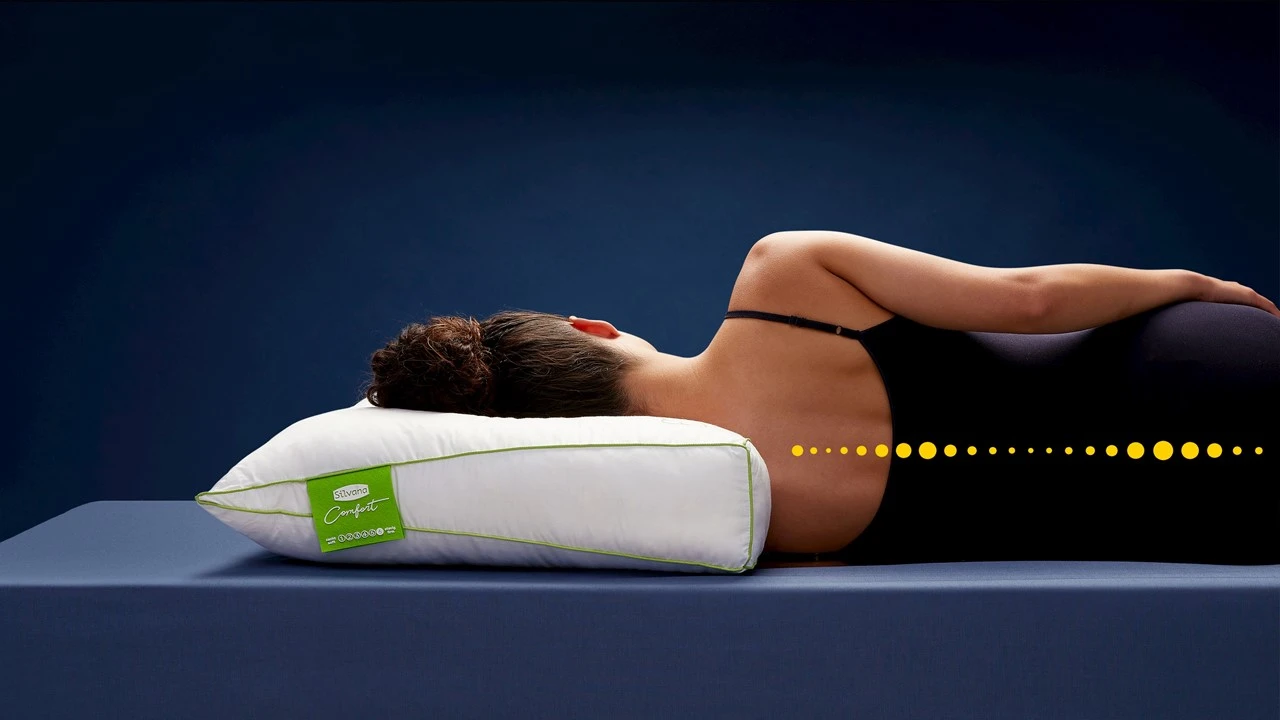 Hoofdkussen Silvana Comfort Groen 3 Hoofdkussen Silvana Comfort Groen - Afbeelding 3