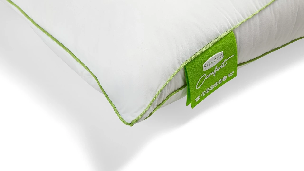 Hoofdkussen Silvana Comfort Groen 4 Hoofdkussen Silvana Comfort Groen - Afbeelding 4