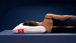 Hoofdkussen Silvana Comfort Rood -Slaapcomfort Winkel Hoofdkussen Silvana Comfort Rood 2