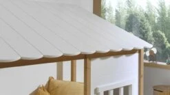 HuisBed 05 -Slaapcomfort Winkel Huisbed 05 wit 3