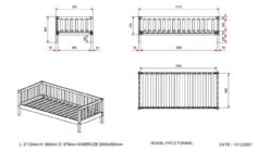 Kajuitbed Fritz -Slaapcomfort Winkel Kajuitbed Fritz wit 2