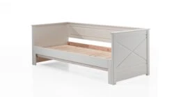 Kajuitbed Paneel Uitschuifbaar Pino Met Lade 12 Kajuitbed Paneel Uitschuifbaar Pino Met Lade -Slaapcomfort Winkel Kajuitbed paneel uitschuifbaar Pino met lade wit 5