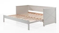 Kajuitbed Paneel Uitschuifbaar Pino -Slaapcomfort Winkel Kajuitbed uitschuifbaar Pino wit 5