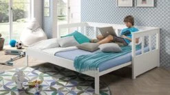 Kajuitbed Spijlen Uitschuifbaar Pino