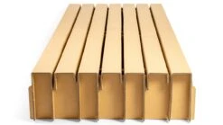 Paper Bed -Slaapcomfort Winkel Paper Bed met laden bruin 7