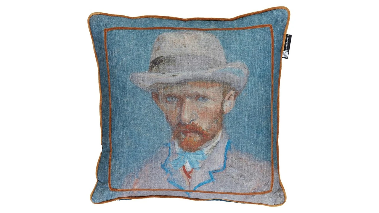 Sierkussen Self Portrait Vincent 1 Sierkussen Self Portrait Vincent