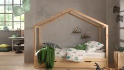 Bed Dallas Als Huis Met Slaaplade