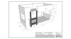 Stapelbed Luca Jungle -Slaapcomfort Winkel Stapelbed Luca Jungle mintgroen 4
