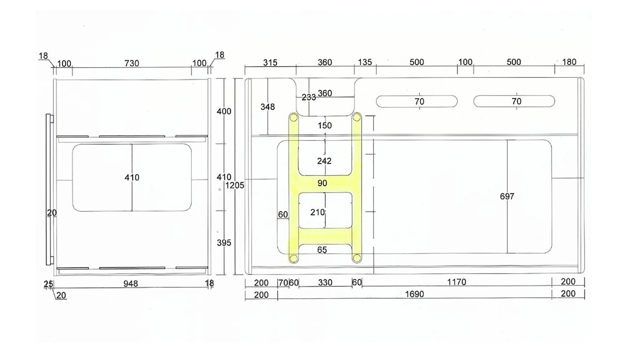 Stapelbed Luca 3 Stapelbed Luca - Afbeelding 3