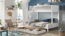 Stapelbed Scott 3-persoons Met Ladenset