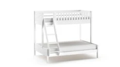 Stapelbed Scott 3-persoons Met Ladenset -Slaapcomfort Winkel Stapelbed Scott 3 persoons met ladenset wit 6