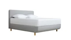 TEMPUR® Bed Arc Met Hoofdbord Form, Vlakke Schotelbodem En Pro Matrassen -Slaapcomfort Winkel TEMPUR Bed Arc met hoofdbord Form vlakke schotelbodem en Pro matrassen Stone 2