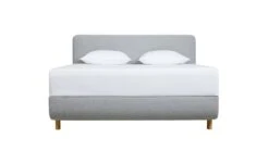 TEMPUR® Bed Arc Met Hoofdbord Form, Vlakke Schotelbodem En Pro Matrassen -Slaapcomfort Winkel TEMPUR Bed Arc met hoofdbord Form vlakke schotelbodem en Pro matrassen Stone 3
