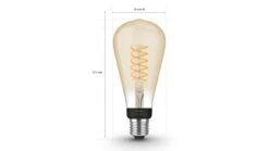 Verlichting Philips Hue Filamentlamp White Edison ST72/E27 -Slaapcomfort Winkel Verlichting Philips Hue Filamentlamp White Edison ST72 E27 2