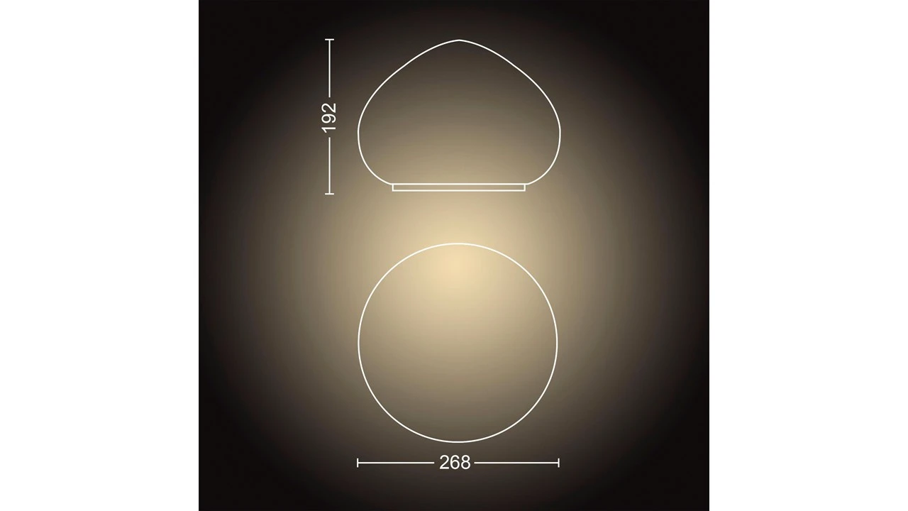 Verlichting Philips Hue Wellner Tafellamp White Ambiance Wit 7 Verlichting Philips Hue Wellner Tafellamp White Ambiance Wit - Afbeelding 7