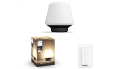 Verlichting Philips Hue Wellness Tafellamp White Ambiance Zwart -Slaapcomfort Winkel Verlichting Philips Hue Wellness tafellamp White Ambiance Zwart 4