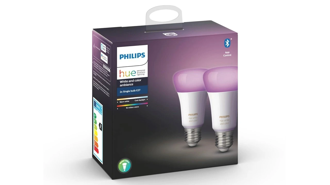 Verlichting Philips Hue White And Color E27 Duo Pack 1 Verlichting Philips Hue White And Color E27 Duo Pack